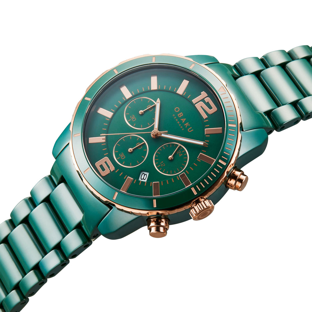 Falk Chronograph Men's Watch -  V278GCEECE