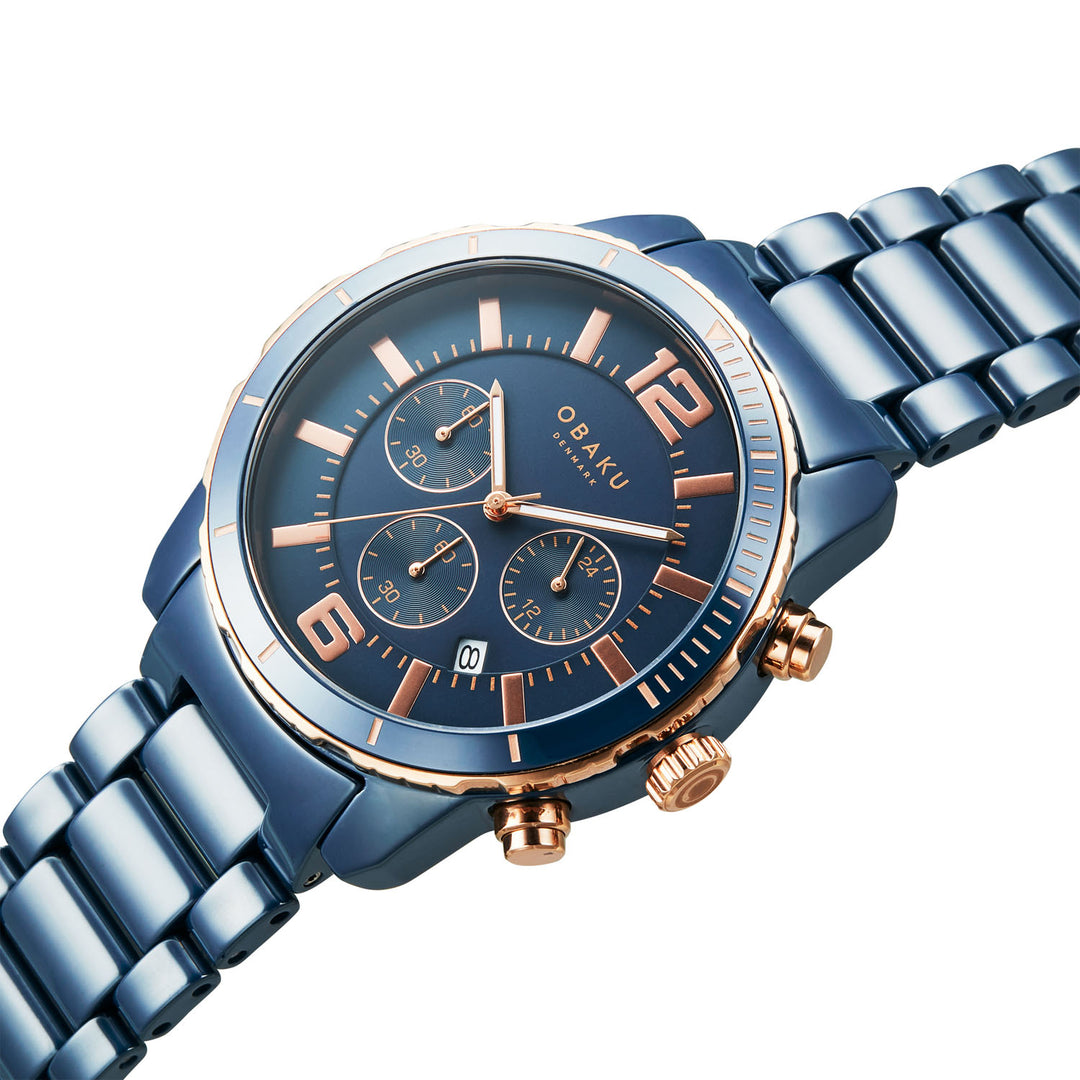 Falk Chronograph Men's Watch -  V278GCSLCL