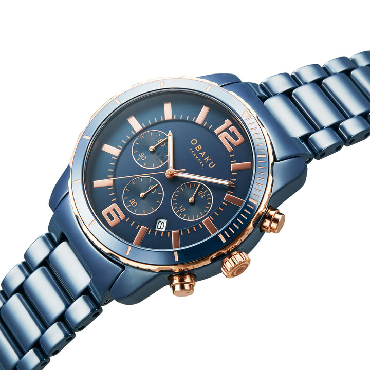 Falk Chronograph Men's Watch -  V278GCSLCL