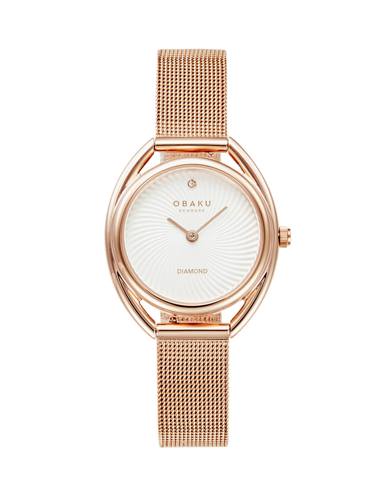 Juvel Gold Diamond Quartz Women's Watch -  V286LXVIMV