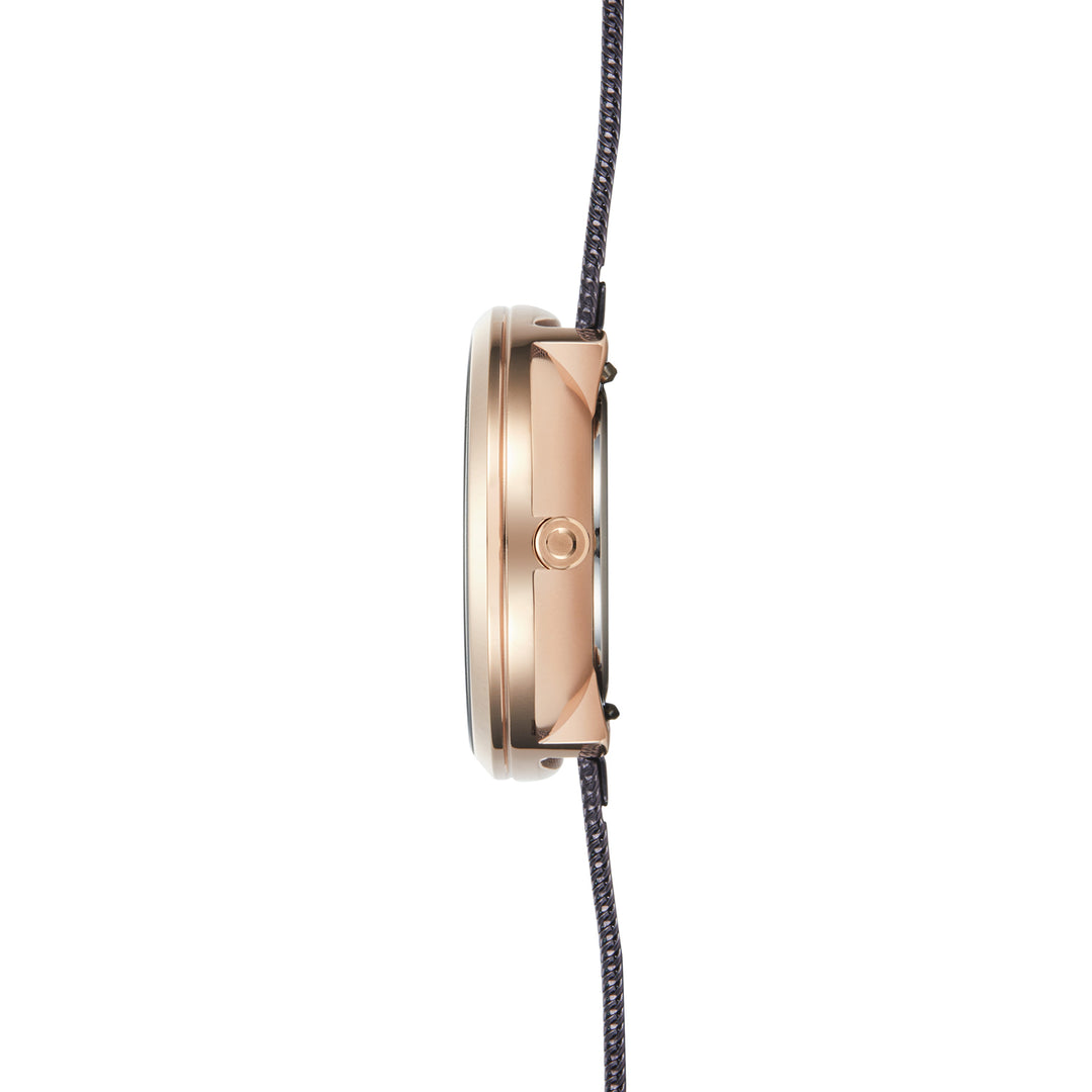 Glimmer Walnut Quartz Women's Watch - V289LHVNMN