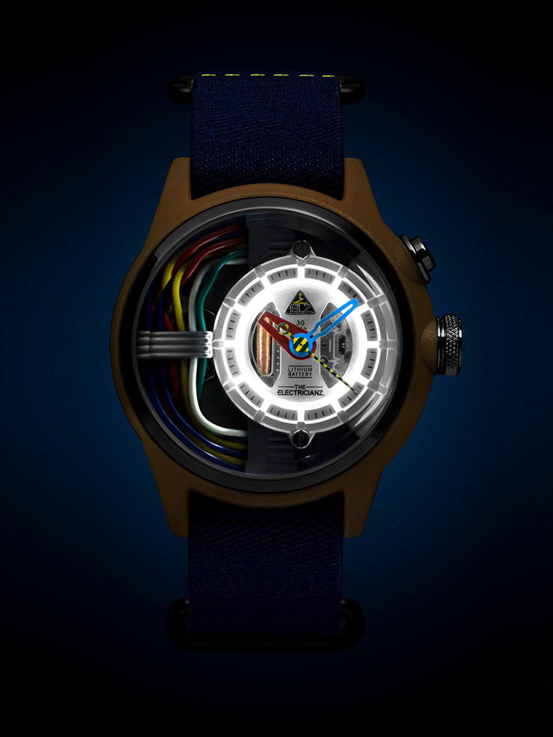 The Cable Z Night Light Quartz Men's Watch - ZZ-A1A/04-NS