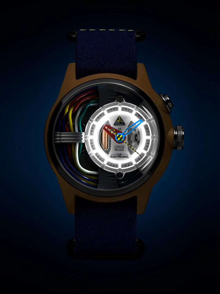 The Cable Z Night Light Quartz Men's Watch - ZZ-A1A/04-NS