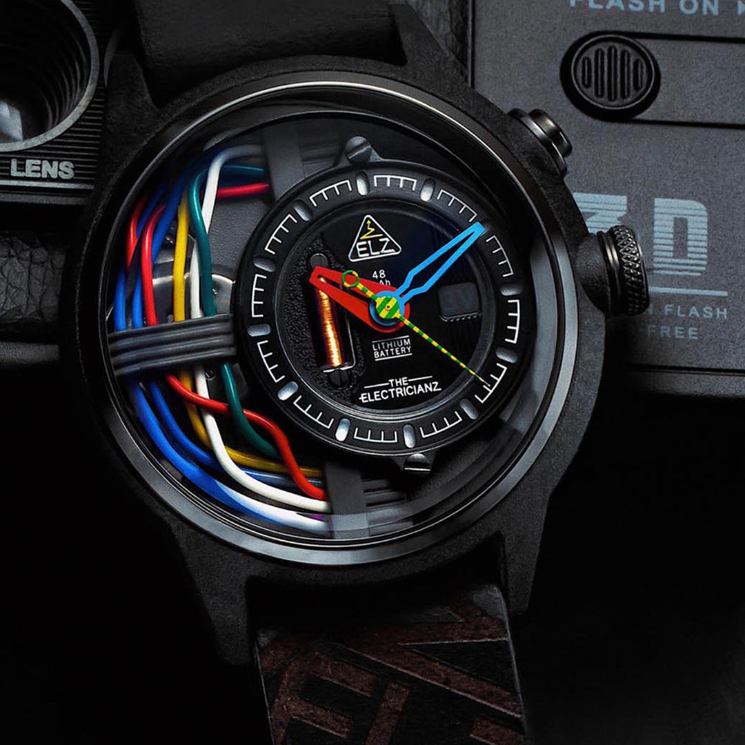 The Carbon Z Night Light Quartz Men's Watch - ZZ-A1A/05