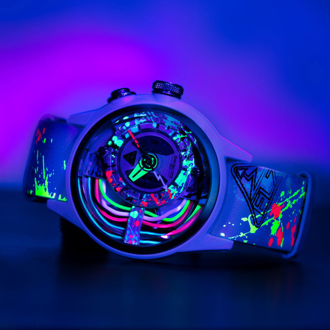 The Neon Z Limited Edition Night Light Quartz Men's Watch - ZZ-A1A/07-NLW