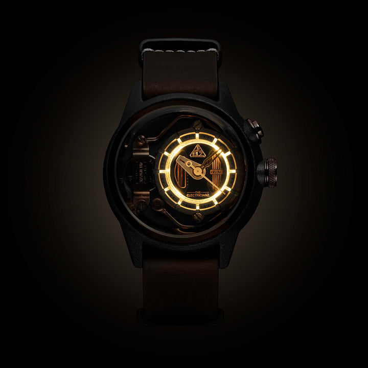 The Moka Z Night Light Quartz Men's Watch - ZZ-A1C/05
