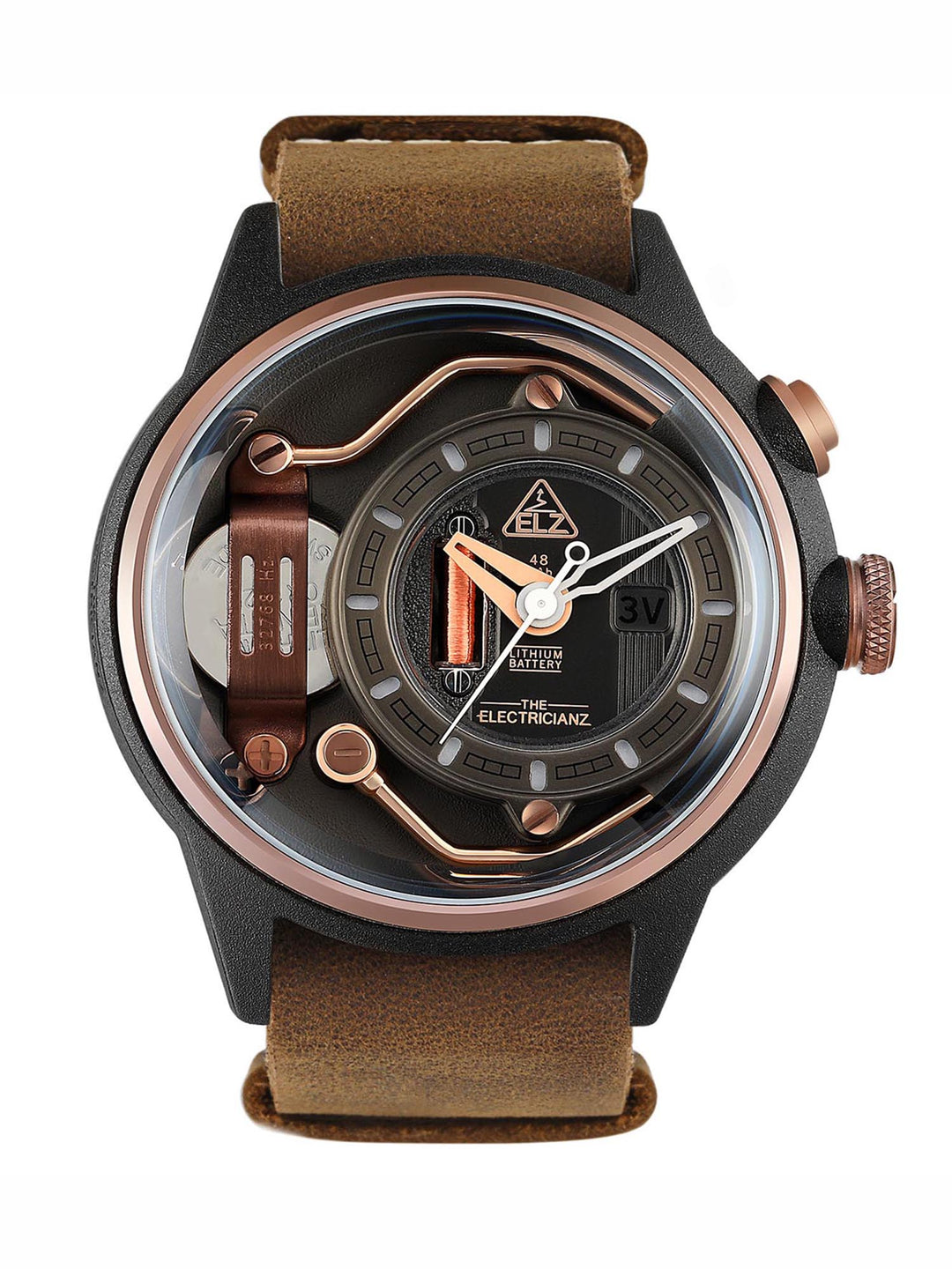 The Moka Z Night Light Quartz Men's Watch - ZZ-A1C/05