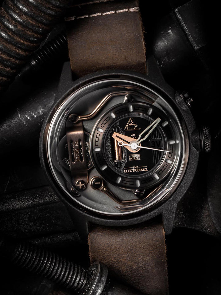 The Moka Z Night Light Quartz Men's Watch - ZZ-A1C/05