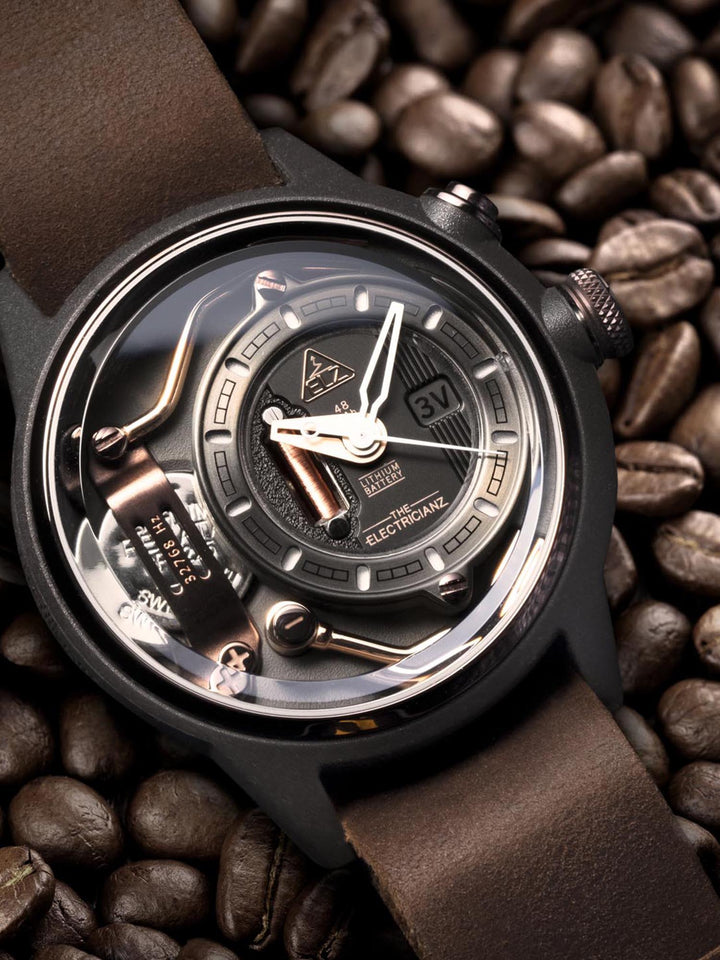 The Moka Z Night Light Quartz Men's Watch - ZZ-A1C/05
