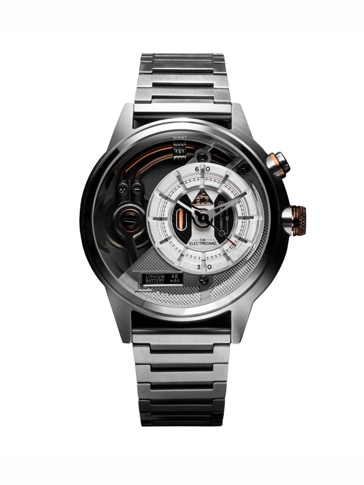 The Steel Z Night Light Quartz Men's Watch - ZZ-A3C/01-MB