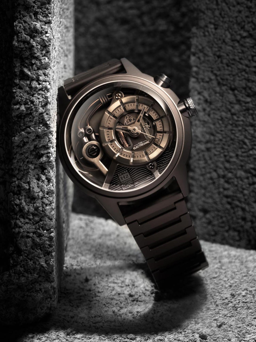 The Brown Z Night Light Quartz Men's Watch - ZZ-A4C/01