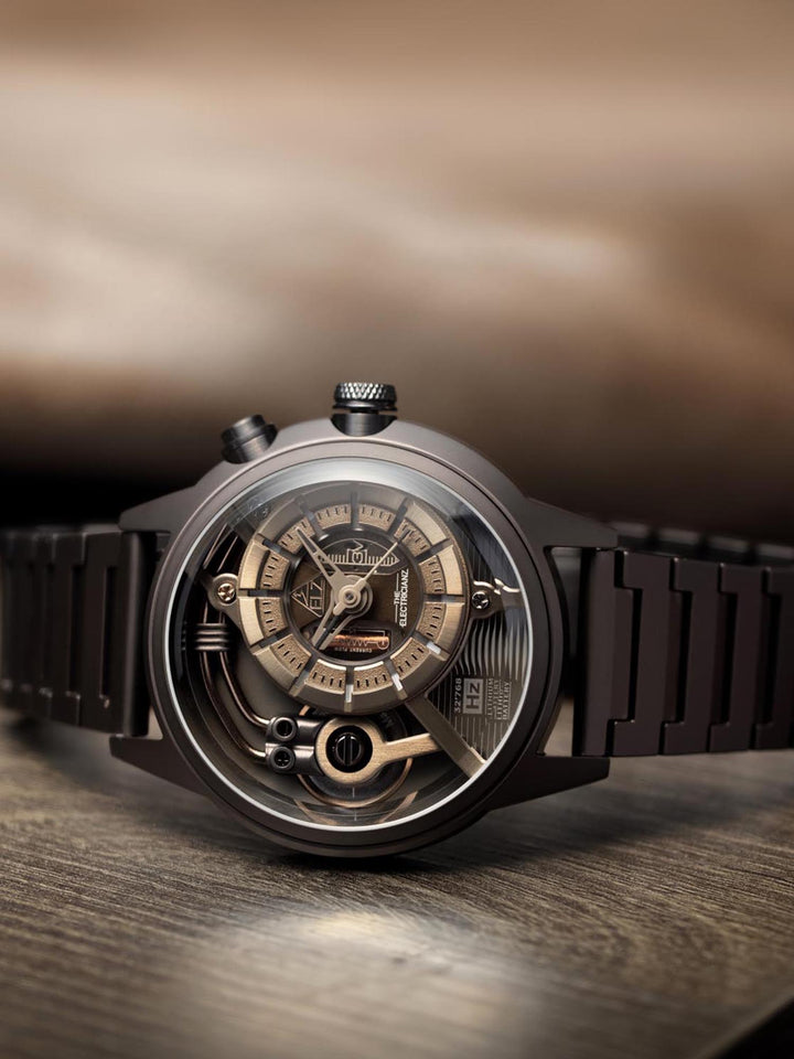 The Brown Z Night Light Quartz Men's Watch - ZZ-A4C/01
