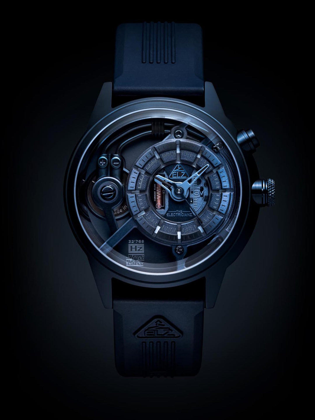The Blue Z Night Light Quartz Men's Watch - ZZ-A4C/04