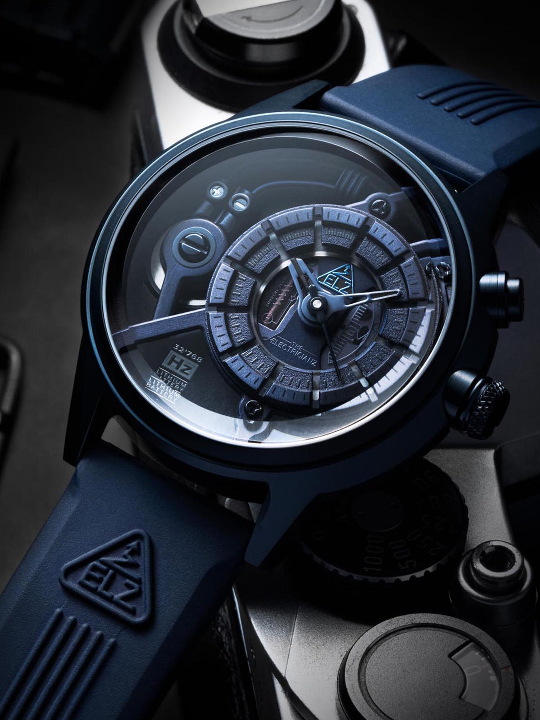 The Blue Z Night Light Quartz Men's Watch - ZZ-A4C/04
