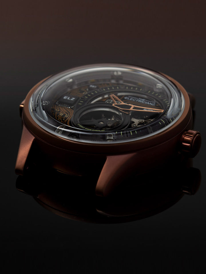 The Hybrid E-Bronze Night Light Automatic Men's Watch - ZZ-B1C/05-CLC