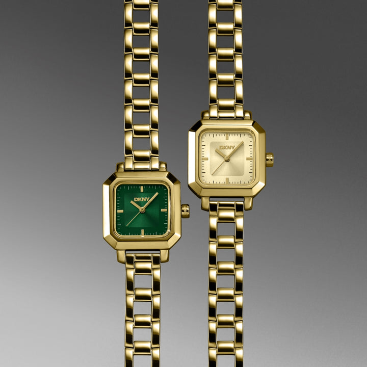 Urban Quartz Green Rectangular Dial Women's Watch - DK1L124M0045